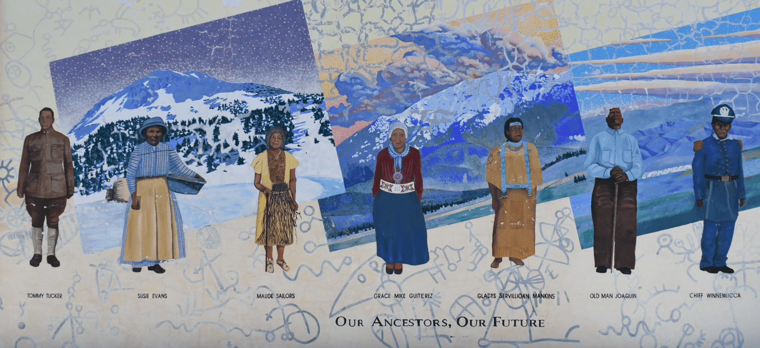 Our Ancestors, Our Future - Mural in Susanville, Ca