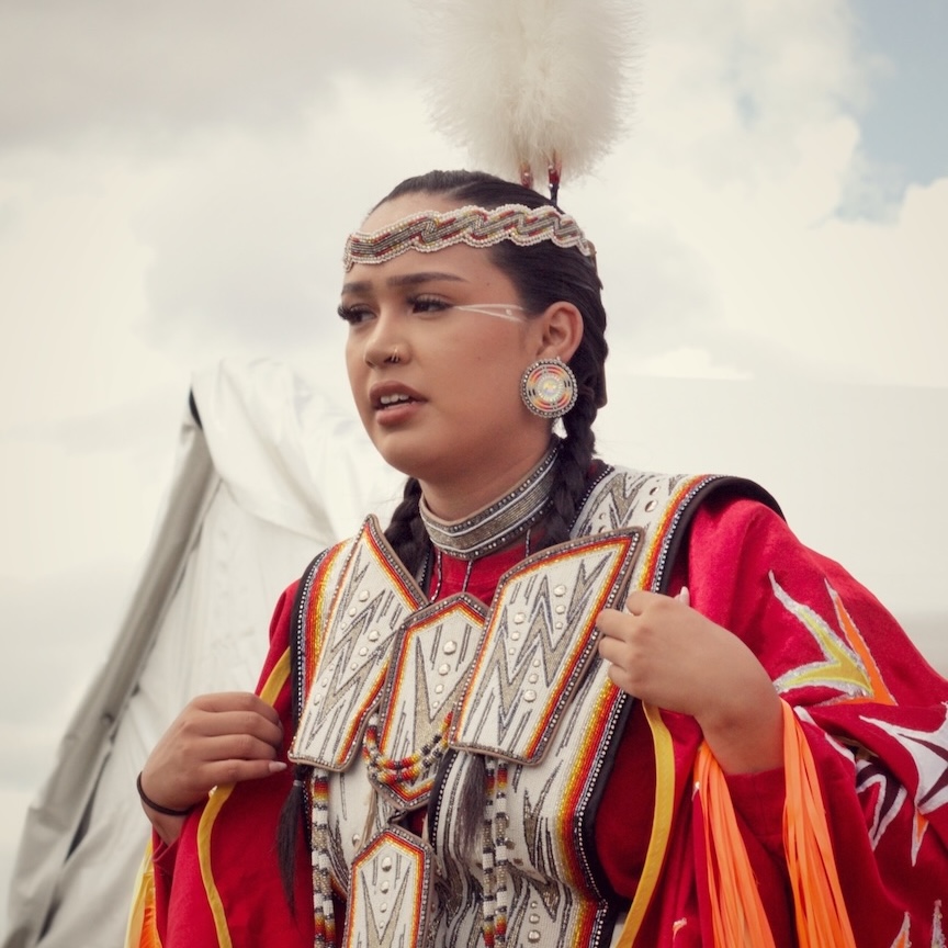 Native American traditions at local powwow event