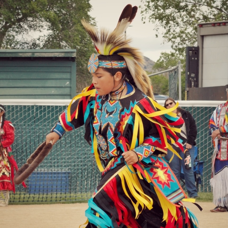 Traditional dances at Powwow